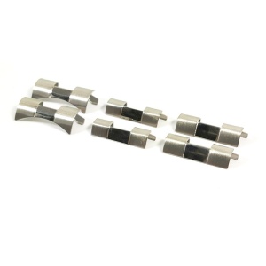 Brățară Ceas Oțel Inoxidabil cu Capete Duble (Drepte și Curbate) – 20/22 mm – Închidere Clemă cu Siguranță - Img 2