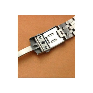 Brățară Ceas Tissot PRC200 – 19/20mm – Oțel Inoxidabil – Capete Curbate – Închidere Fluture - Img 5