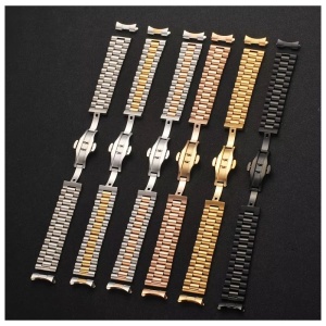 Bratara pentru ceas Aurie 14mm 16mm 18mm 19mm 20mm 21mm 22mm 23mm 24mm WZ3961 - Img 3
