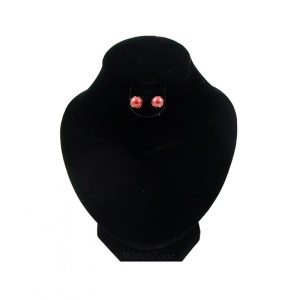 Bust Expunere Bijuterii din Catifea Neagra WZ247S - Img 2