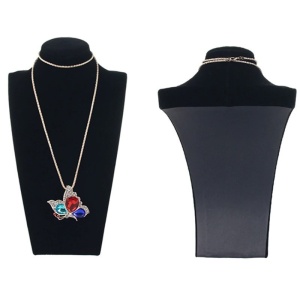 Bust pentru Expunere Bijuterii – Catifea Premium 30cm