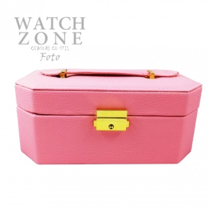 Caseta Bijuterii Rosie / Roz / Fuchsia - JOLENE - Img 1