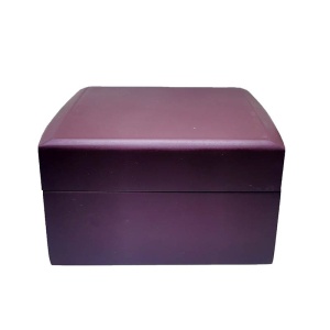Caseta pentru un Ceas – Maro-Mov cu Interior Crem | Catifea Premium - Img 2