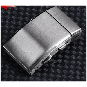 Cataramă Fluture Prelungitoare din Oțel 316L – 14-22 mm – Blocare Dublu Buton – Prelungește Circumferința Brățării - Img 2