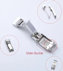 Cataramă Glide Lock 9 mm – Oțel Inoxidabil – Compatibilă Rolex Submariner, Daytona, GMT – Reglaj Fin - Img 4