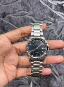 Ceas Bărbătesc Casio MTP-1183A-1ADF Standard – Eleganță Clasică în Detalii Silver & Black - Img 7