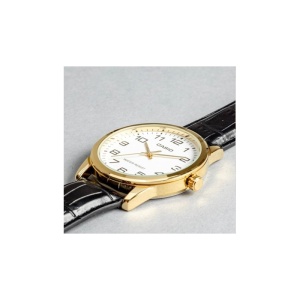 Ceas Bărbătesc Casio MTP-V001GL-7BUDF – Eleganță Retro cu Carcasă Aurie și Numere Arabe - Img 4