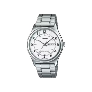 Ceas Bărbătesc Casio MTP-V006D-7B2UDF – Clasicul Absolut cu Numere Arabe și Afișaj Day-Date