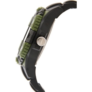 Ceas Bărbătesc CURREN M8305 – Design Modern – Carcasă Neagră 48 mm – Curea Piele Neagră - Img 2