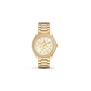 Ceas Damă Bulova CRYSTAL Diamond – 120 Diamante Autentice (97N102)