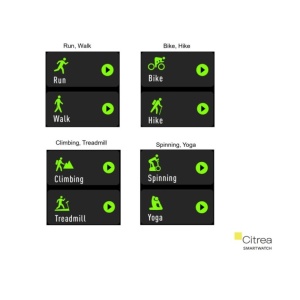 Ceas Smartwatch Citizen Citrea Roz - Img 4