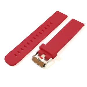 Curea Ceas „Crimson Pulse” A-9ST – Silicon Premium cu Quick Release (18mm - 22mm) - Img 3