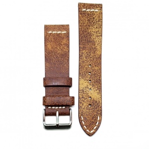 Curea Ceas „Heritage Vintage” – Piele Naturală cu Aspect Retro (18mm, 20mm, 22mm) - Img 2