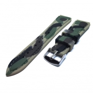 Curea Ceas „Tactical Camo” 5S99 – Silicon Premium, Model Camuflaj (18mm, 20mm) - Img 3