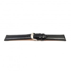 Curea Ceas din Piele Naturală Neagra 10mm 12mm, 14mm, 16mm, 18mm, 20mm, 22mm, 24mm, 26mm, 28mm - Img 4