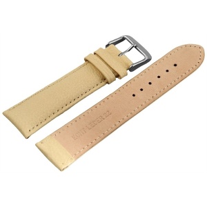 Curea Ceas Piele Naturala Crem 22mm 24mm 8181404001 - Img 4
