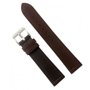 Curea Ceas Piele Naturala Maro Sport 20mm WZ2301