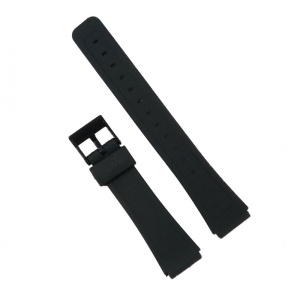 Curea Ceas Silicon Negru 22mm/18mm 71604002 - Img 2