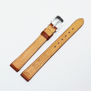 Curea de ceas din piele naturala maro 12mm, 14mm C2999 - Img 4