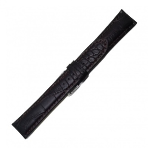 Curea de ceas din piele naturala Maro XL - 18mm / 20mm / 22mm / 24mm - C3047 - Img 2