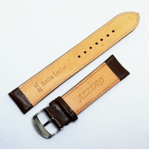 Curea de ceas din piele naturala maro XL - 20mm, 22mm, 24mm - C3000 - Img 2