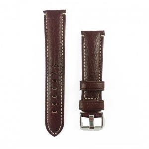 Curea de ceas Maro din piele naturala - 20mm, 22mm, 24mm - WZ3395 - Img 2