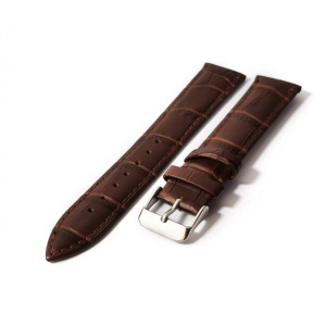 Curea de ceas Maro din Piele Naturala cu Imprimeu Crocodil 20mm, 22mm GR1306 - Img 4