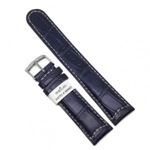 Curea de ceas Morellato - Albastra - Piele Vitel - 20mm 22mm - A01U3882A59064CR