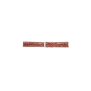 Curea de ceas Morellato - Maro - Piele Veritabila Crocodil - 18mm / 20mm - A01U0518052041CR - Img 2