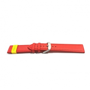 Curea de ceas Morellato - Technocarbonio - Culoare Rosie, textura carbon - 20mm, 22mm - A01X4907977083SB - Img 4