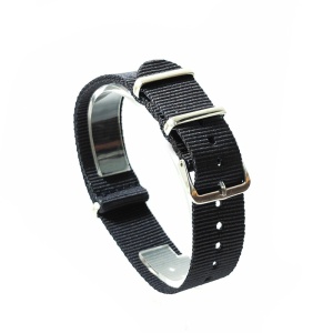 Curea de ceas NATO Neagra 18mm 20mm 22mm BD010