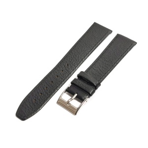 Curea de ceas Neagra din piele naturala - 18mm 20mm 22mm - GR269 - Img 4