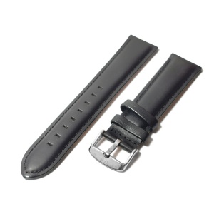 Curea de ceas Neagra din piele naturala 20mm, 22mm, 24mm - WZ5245 - Img 4