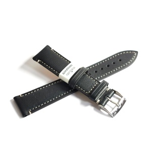 Curea de ceas Neagra Morellato El Greco Tanning Leather - 18mm, 20mm, 22mm - Img 2