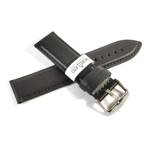 Curea de ceas Neagra Morellato Street Coated Leather - 20mm, 22mm - Img 2