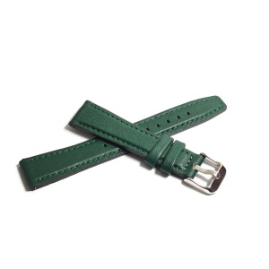 Curea de ceas Verde din piele ecologica si silicon - 14mm 16mm 18mm 20mm 22mm - WZ5420 - Img 4