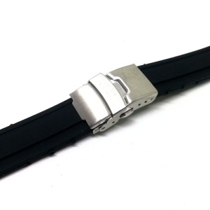 Curea Din Silicon Cu Inchidere Deployant 18mm 20mm 22mm 24mm WZ611 - Img 4