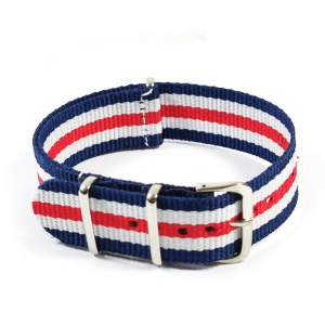 Curea NATO Ceas Material Textil Nylon France 18mm 20mm 22mm - Img 2