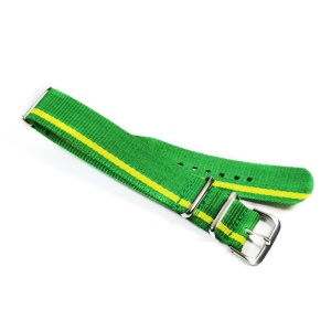 Curea NATO Material Textil Brazilia 18mm 20mm 22mm - Img 2