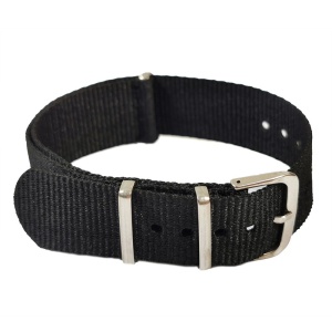 Curea NATO Neagra din Nylon 14mm WZ92914 - Img 2