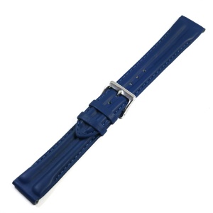 Curea pentru ceas Albastra din silicon moale 18mm 20mm A-1C62XLA - Img 2