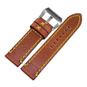 Curea pentru Ceas Robusta - Maro - 24mm -WZ3646 - Img 2