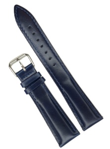 Curea Piele Naturală Bleumarin – 18/20/22 mm – Lungime XL (135+80 mm)