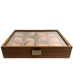 Cutie de Lemn Premium pentru Depozitarea Ceasurilor – 12 Compartimente (Model WZ1337) - Img 2