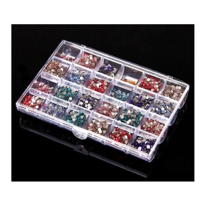 Cutie Material Acrilic Transparent 24 Spații WZ4784 - Img 4