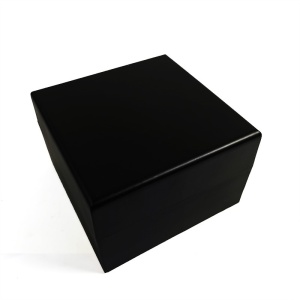 Cutie pentru un Ceas – MDF Negru / Visiniu | Catifea Premium - Img 5