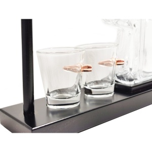 Decantor Whisky din sticla in forma de pistol CD-SQ-1 - Img 3