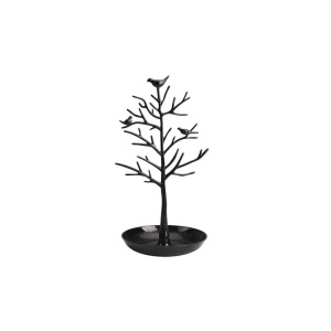Expozor bijuterii din plastic - Culoare Negru / Alb - WZ4115 - Img 3