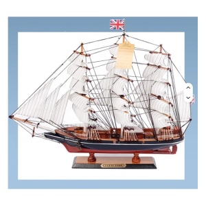 Machetă Navală Cutty Sark – Legendă a Marilor cu Finisaj de Lux (63 cm) - Img 2