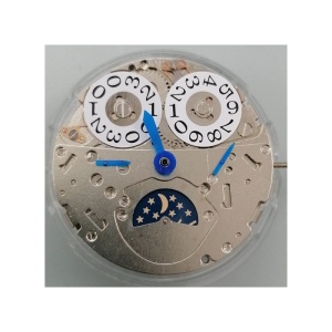 Mecanism Automatic Shanghai LB20 – Big Date la ora 12 & Moon Phase la ora 6